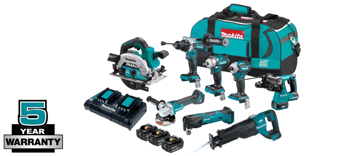 Makita 8 online piece combo